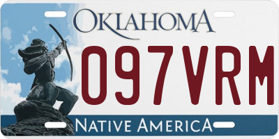OK license plate 097VRM