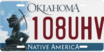 OK license plate 108UHV