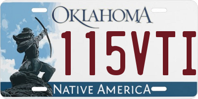 OK license plate 115VTI