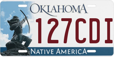 OK license plate 127CDI