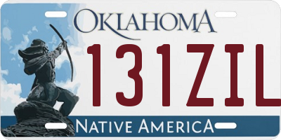 OK license plate 131ZIL