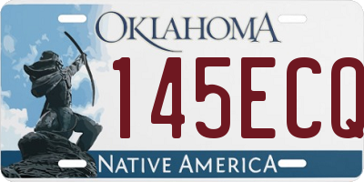OK license plate 145ECQ