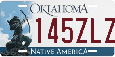 OK license plate 145ZLZ