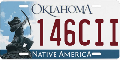 OK license plate 146CII