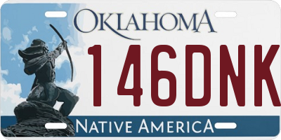 OK license plate 146DNK