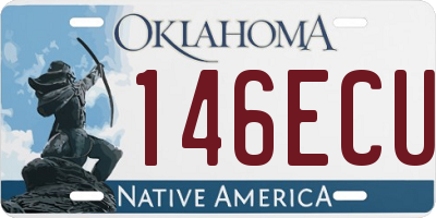 OK license plate 146ECU