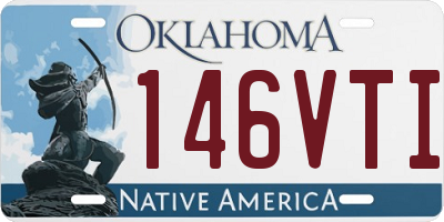 OK license plate 146VTI