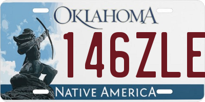 OK license plate 146ZLE