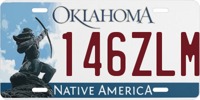 OK license plate 146ZLM