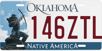 OK license plate 146ZTL