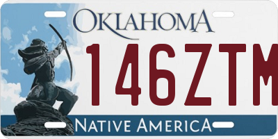 OK license plate 146ZTM