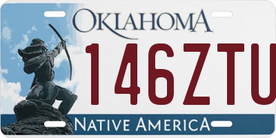 OK license plate 146ZTU