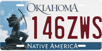 OK license plate 146ZWS