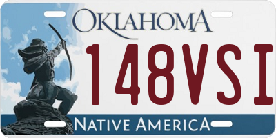 OK license plate 148VSI
