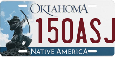 OK license plate 150ASJ
