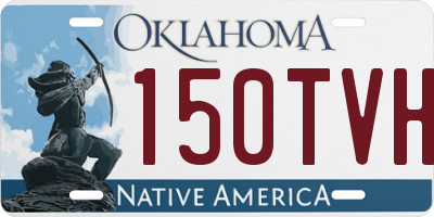 OK license plate 150TVH