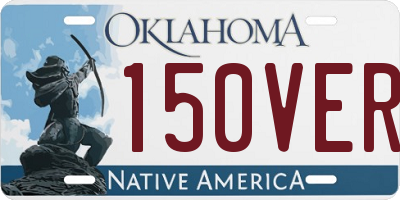 OK license plate 150VER