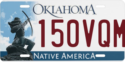 OK license plate 150VQM