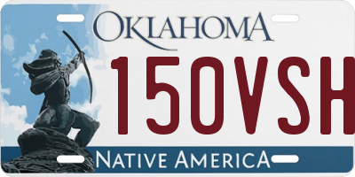 OK license plate 150VSH