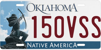 OK license plate 150VSS