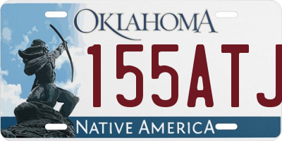 OK license plate 155ATJ