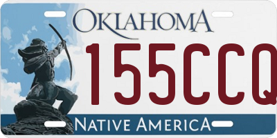 OK license plate 155CCQ