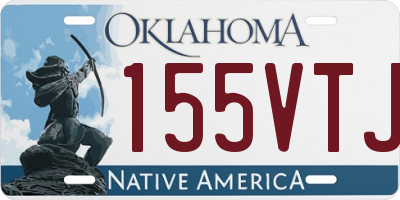 OK license plate 155VTJ