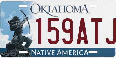 OK license plate 159ATJ