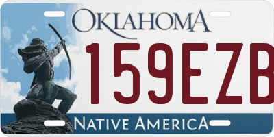 OK license plate 159EZB