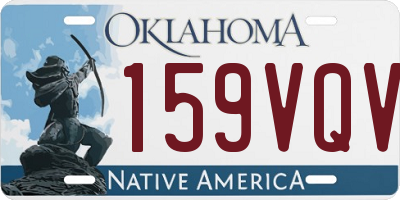 OK license plate 159VQV