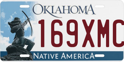 OK license plate 169XMC