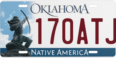 OK license plate 170ATJ