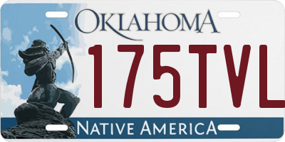 OK license plate 175TVL