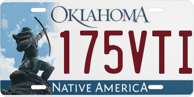 OK license plate 175VTI