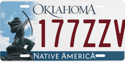 OK license plate 177ZZV