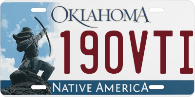 OK license plate 190VTI