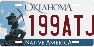 OK license plate 199ATJ