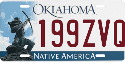 OK license plate 199ZVQ