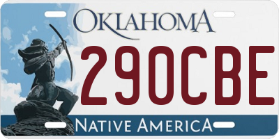 OK license plate 290CBE