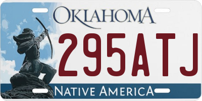 OK license plate 295ATJ
