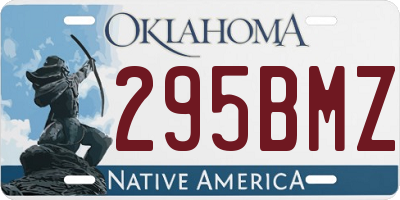 OK license plate 295BMZ