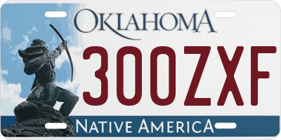 OK license plate 300ZXF