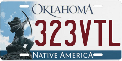 OK license plate 323VTL