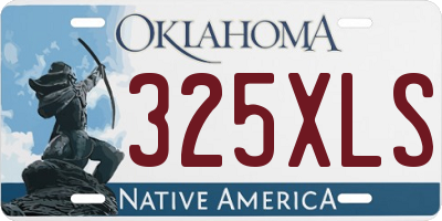 OK license plate 325XLS