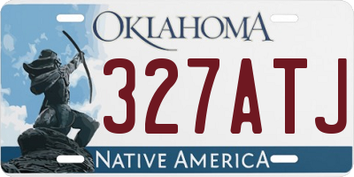 OK license plate 327ATJ