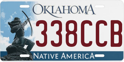 OK license plate 338CCB