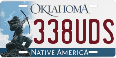 OK license plate 338UDS
