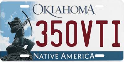 OK license plate 350VTI