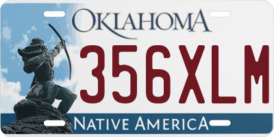 OK license plate 356XLM