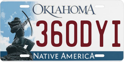 OK license plate 360DYI